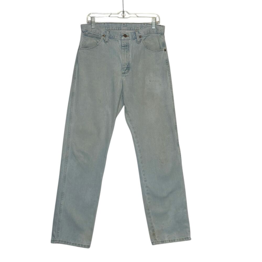 Wrangler 1990's Cowboy Cut Light Wash 100% Cotton Jeans size 33